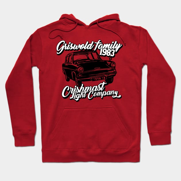 Griswold Family Christmas Light Company Hoodie by djwalesfood